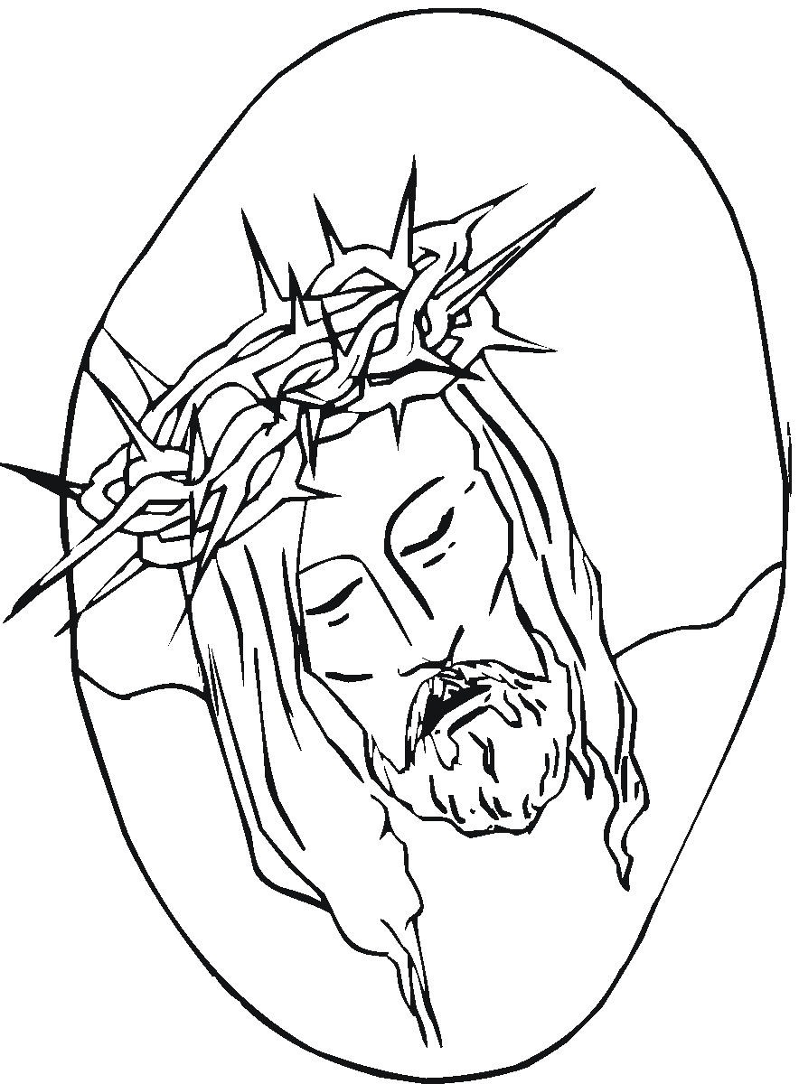 jesus coloring pages free printable