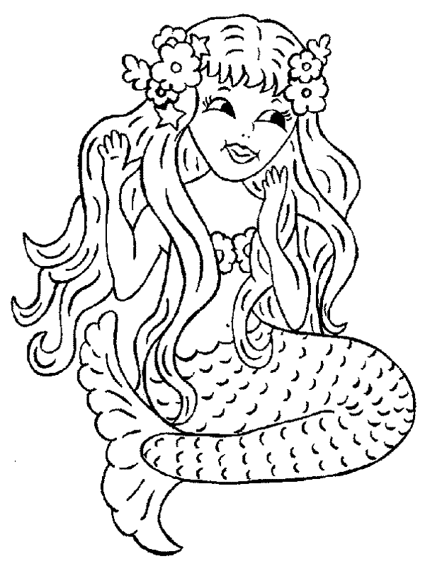 Effortfulg: Free Printable Mermaid Coloring Pages