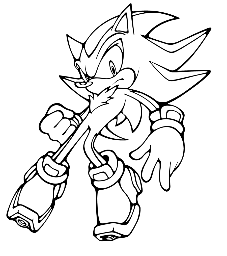 Sonic The Hedgehog Coloring Pages (120 Pieces). Print for free