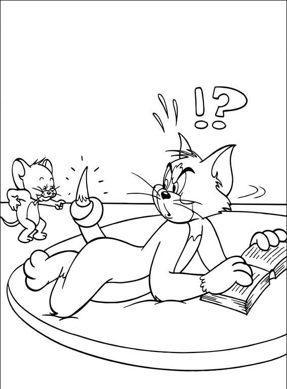 Free Tom and Jerry Coloring Pages Printable