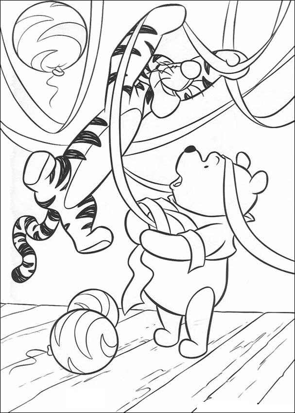 Free Winnie The Pooh Coloring Pages