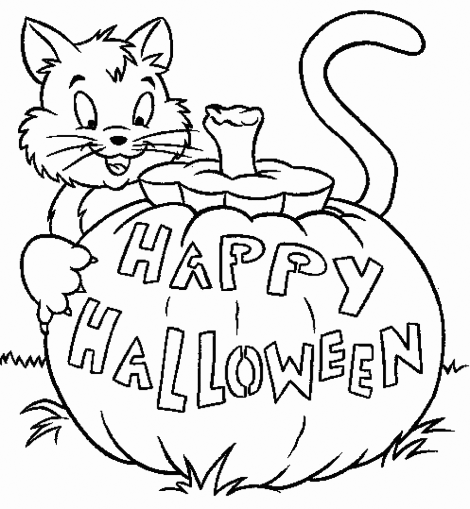 Free Pri
ntable Halloween Coloring Pages For Kids
