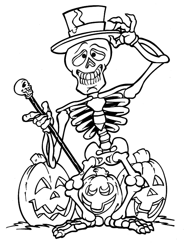 Free Printable Halloween Coloring Pages For Kids