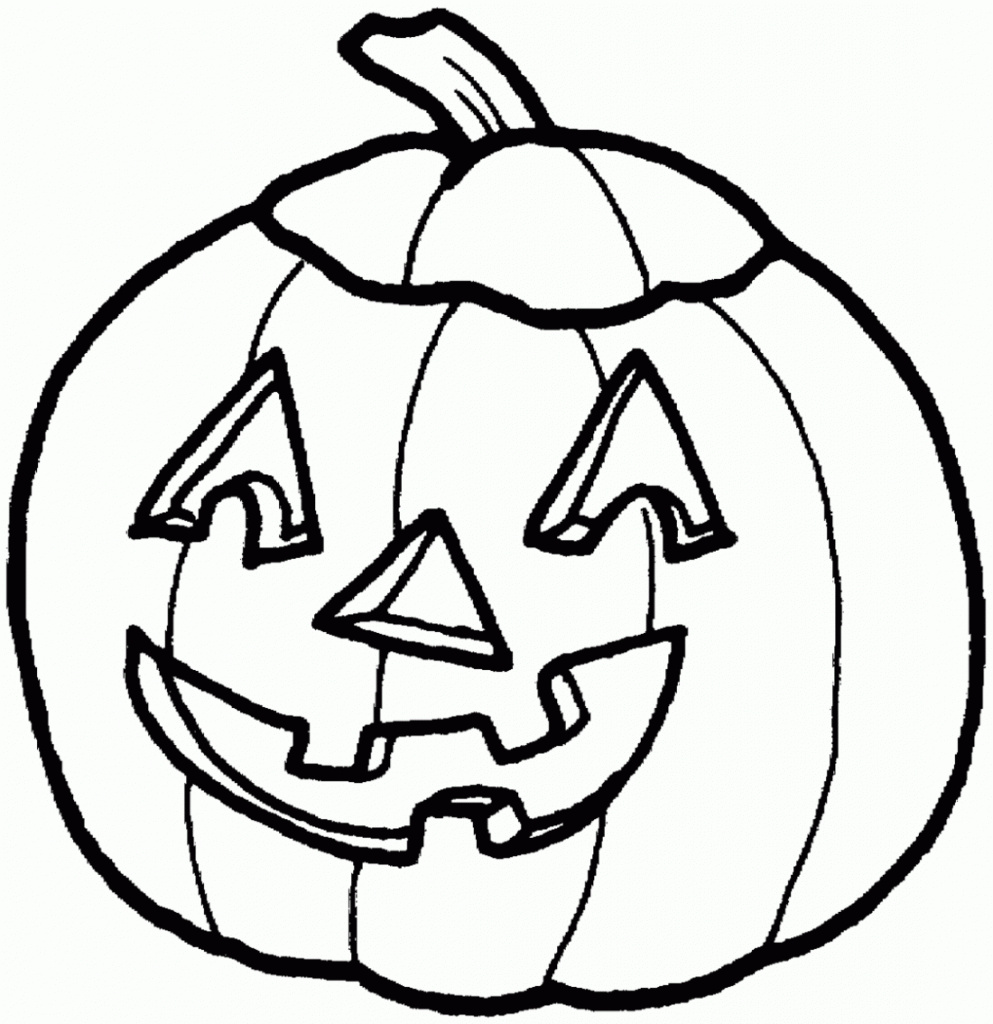 Halloween Pumpkin Coloring Pages