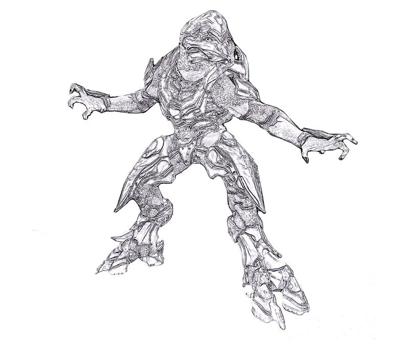 Halo Coloring Pages Images