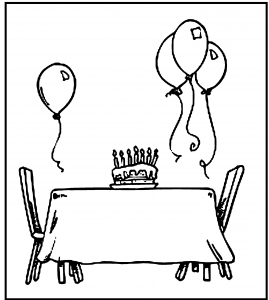 free printable happy birthday coloring pages for kids