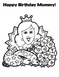 free printable happy birthday coloring pages for kids