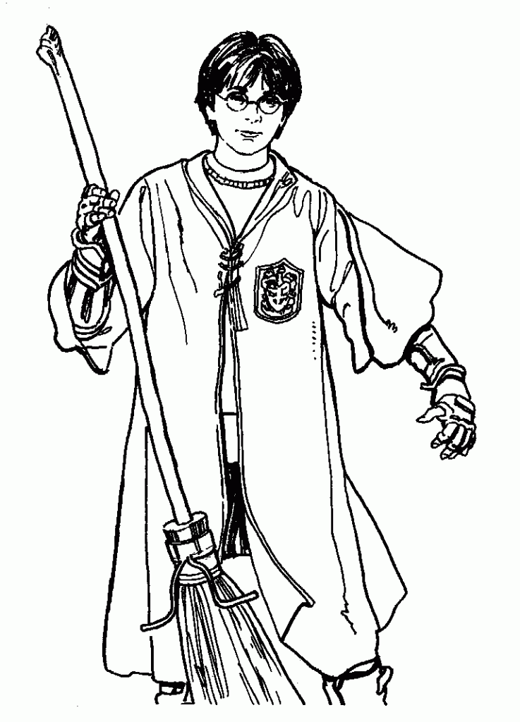 Harry Potter Coloring Pages