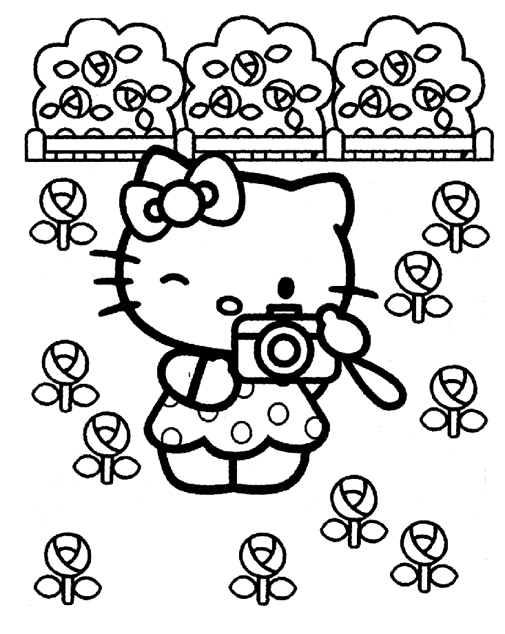 Top 75 Free Printable Hello Kitty Coloring Pages Online