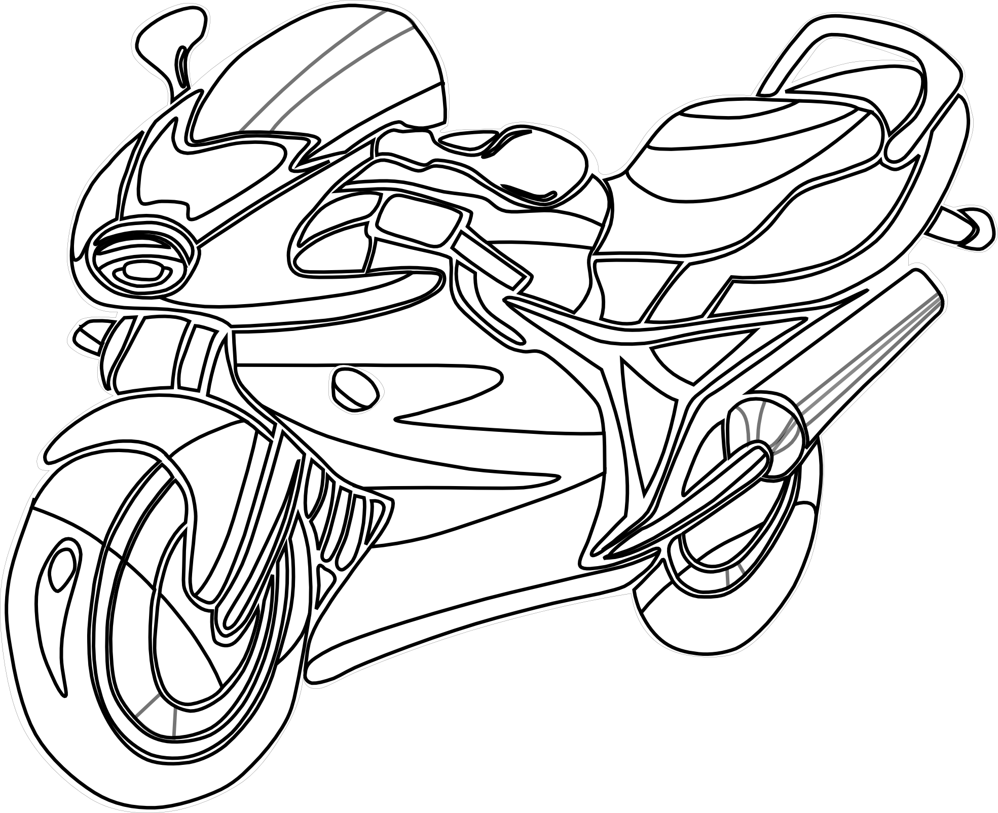 Coloring Pages Motorcycle Printable Printable Word Searches