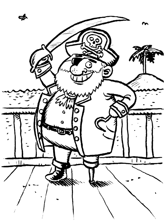 Jake Neverland Pirates Coloring Pages