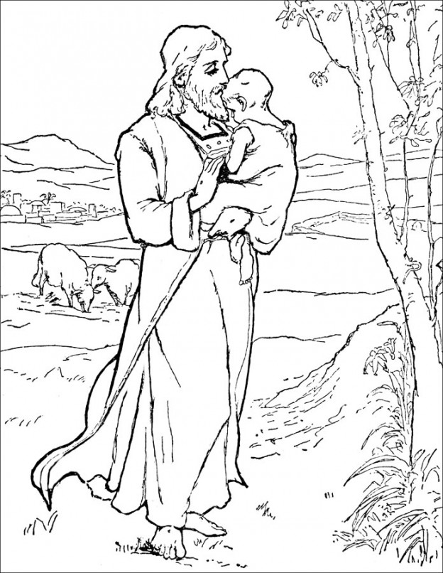 Bible Coloring Pages. Teach your Kids through Coloring.