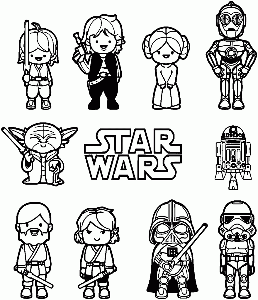 Lego Star Wars Characters Printable