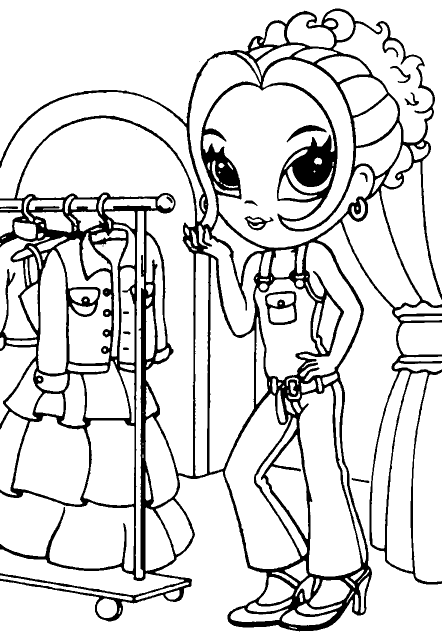 Printable Lisa Frank Coloring Pages