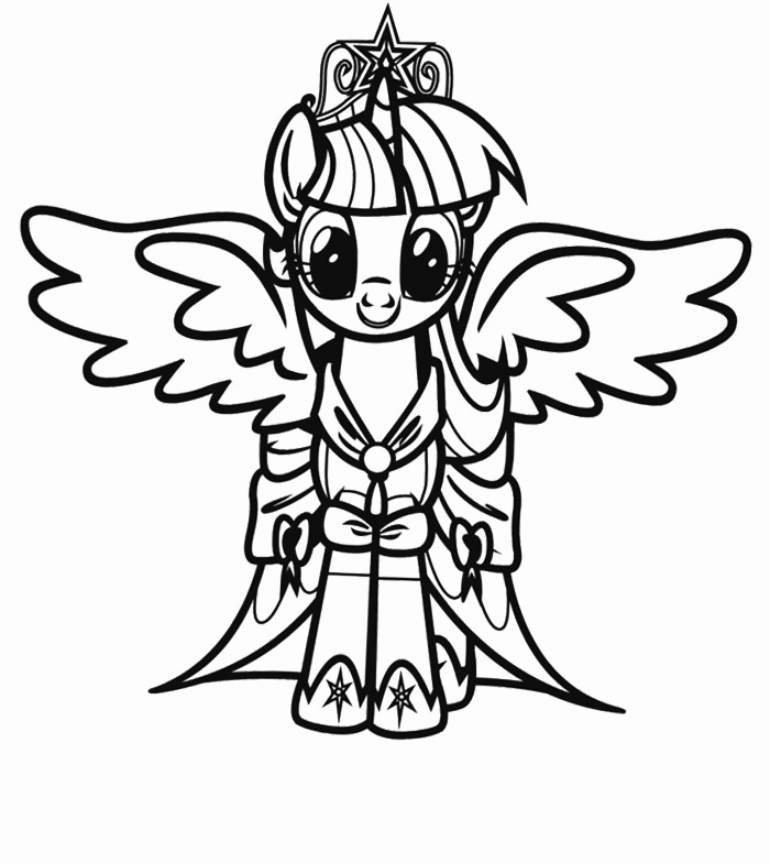 Mlp Angel Coloring Page