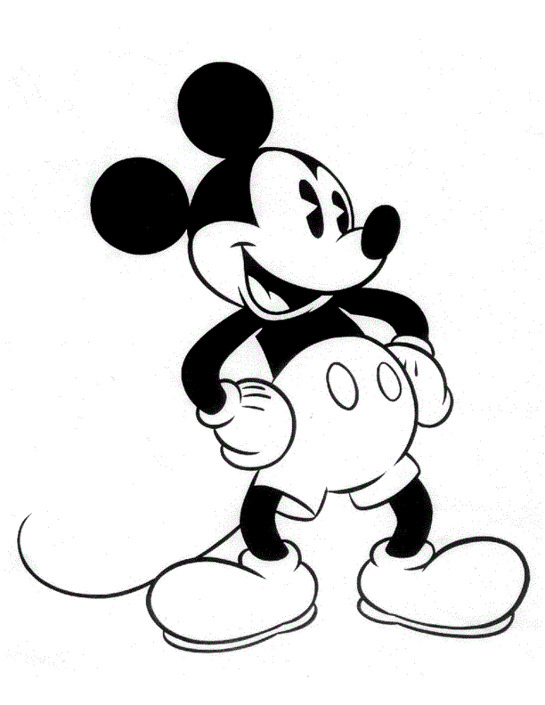 Free Printable Mickey Mouse Coloring Pages For Kids