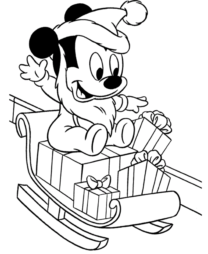 Mickey Mouse Color Pages To Print