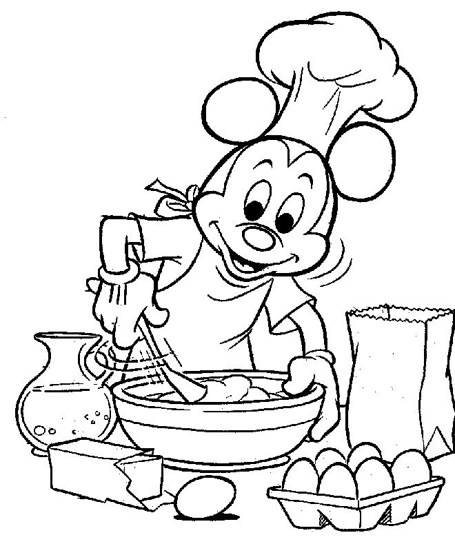 Free Printable Mickey Mouse Coloring Pages For Kids