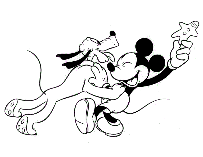 Mickey Mouse Coloring Pages Online