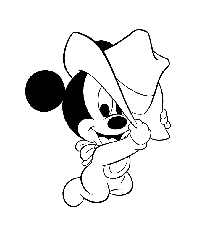 Mickey Mouse Printable Coloring Pages