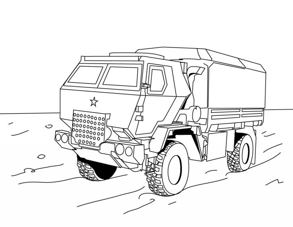 Monster Truck Coloring Pages Pictures