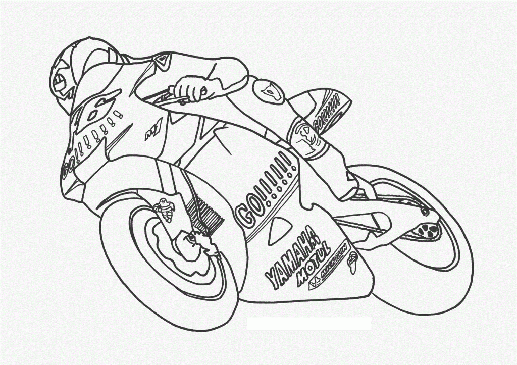 Motorcycle Coloring Pages Photos
