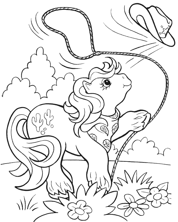 My Little Pony Coloring Book Pages