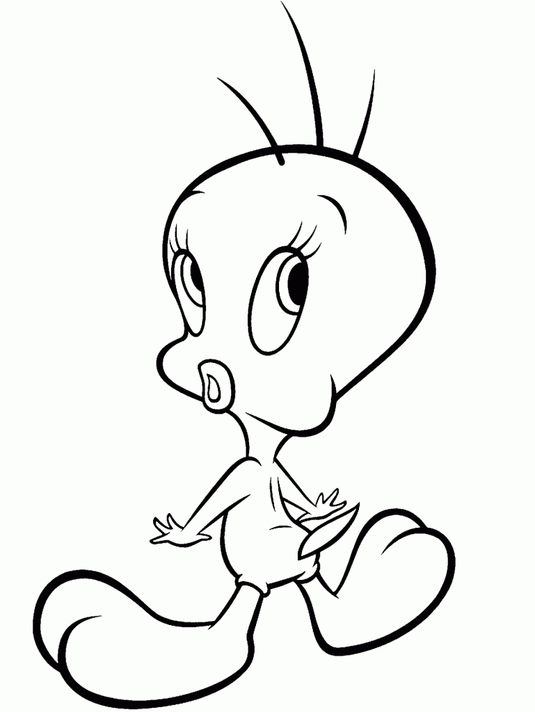 Pictures of Tweety Bird Coloring Pages
