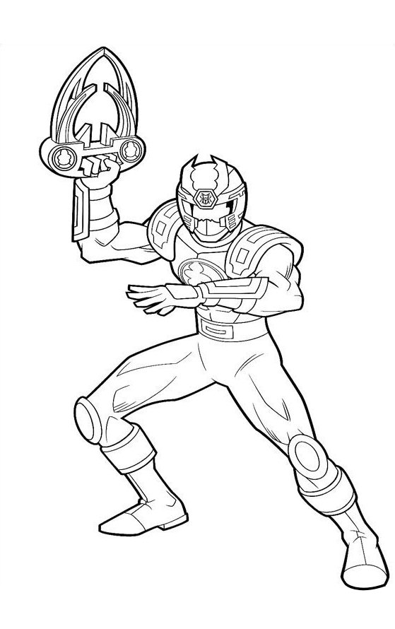 Power Ranger Coloring Pages Pictures