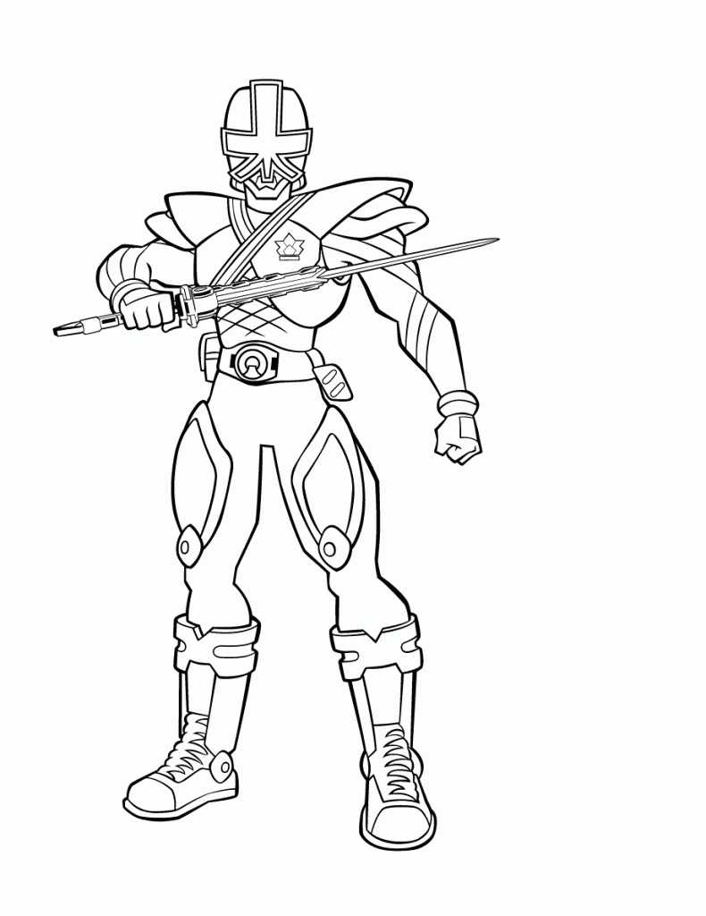 Power Rangers Coloring Pages To Print