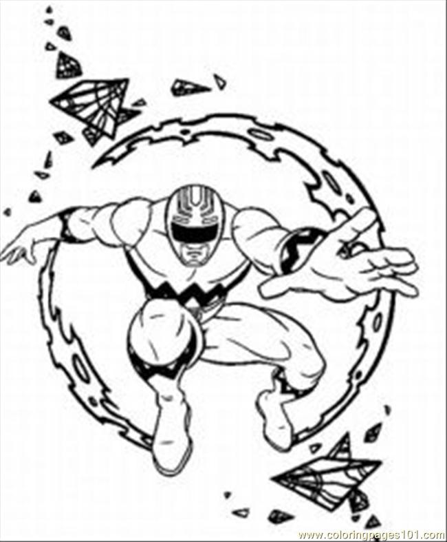 Power Rangers Megazord Coloring Pages
