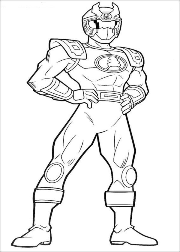 power rangers coloring pages