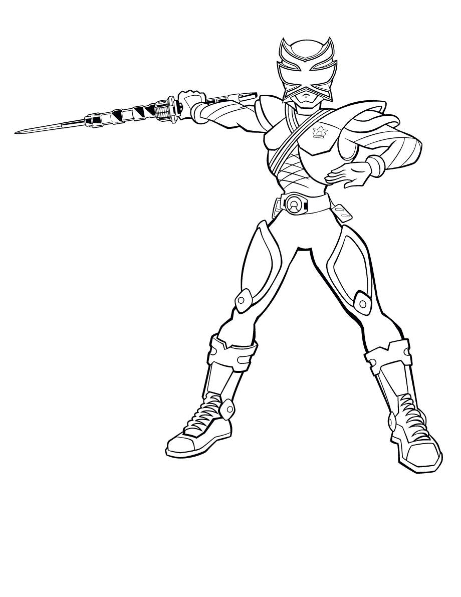 power rangers coloring pages