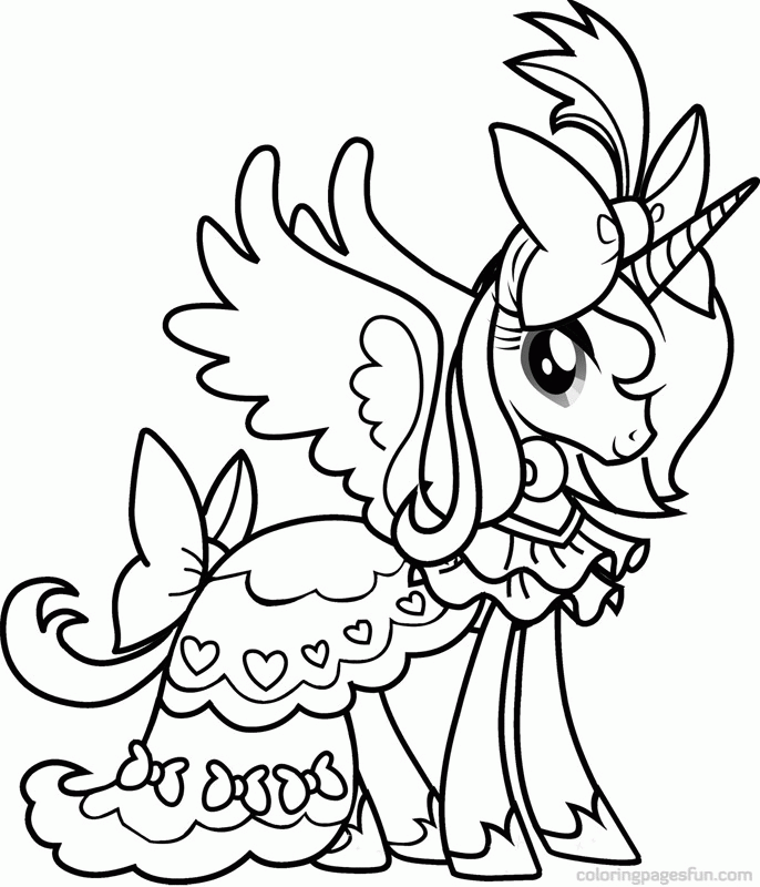 My Little Ponies Coloring Pages Printable - Get Coloring Pages