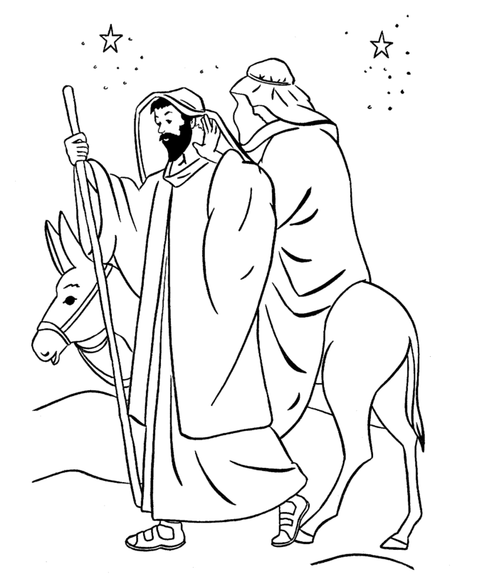 Childrens Bible Coloring Pages 9