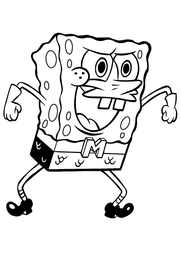 32 SpongeBob Coloring Pages (Free PDF Printables)  Spongebob coloring,  Coloring pages, Cartoon coloring pages