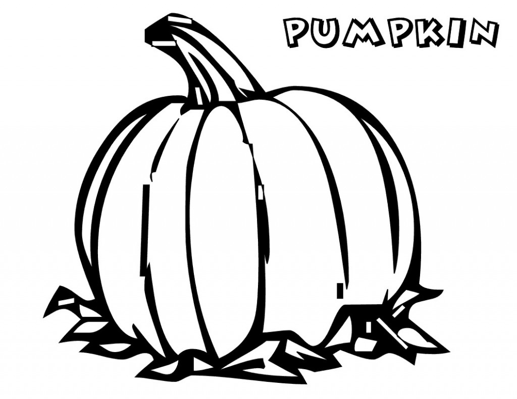 Pumpkin Coloring Pages To Print