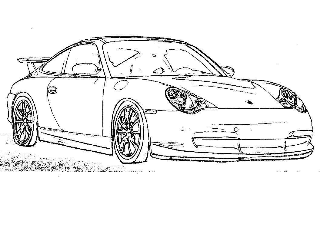 Free Printable Race Car Coloring Pages For Kids