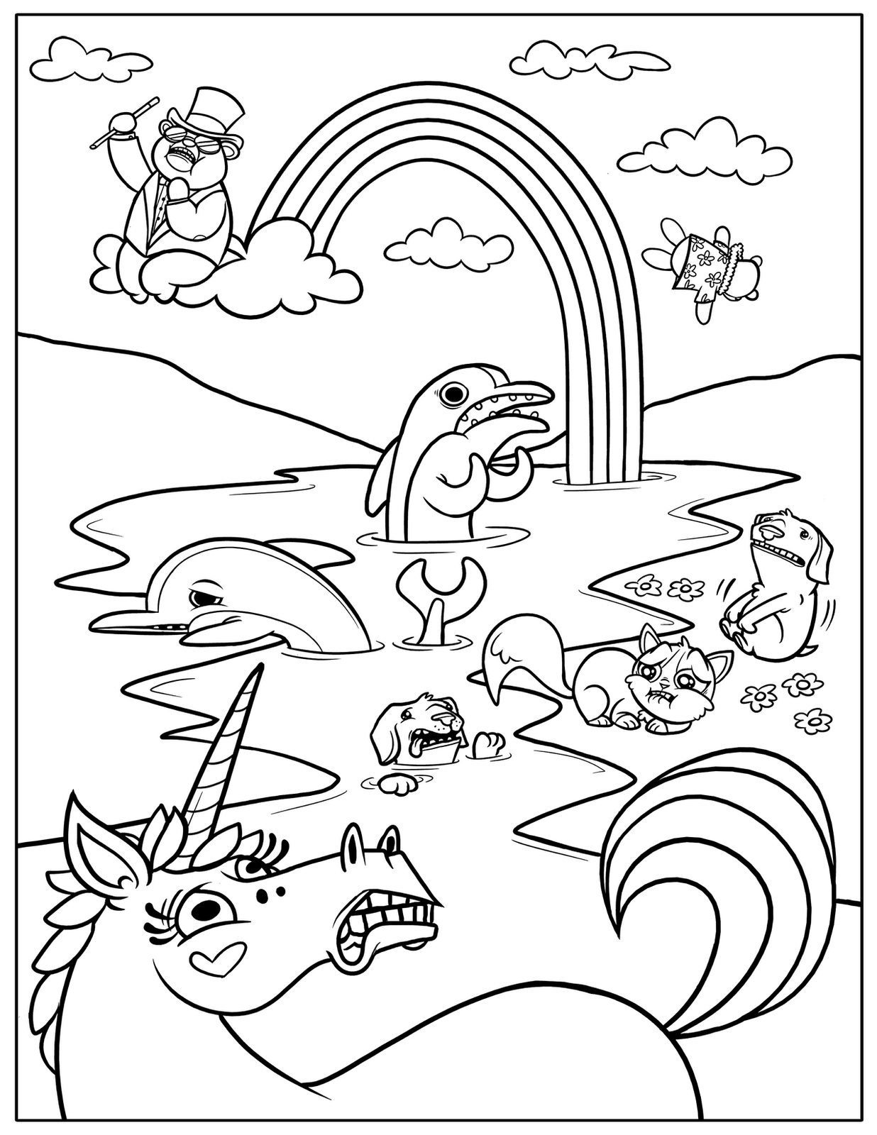 25 New Free Printable Coloring Pages For Kids