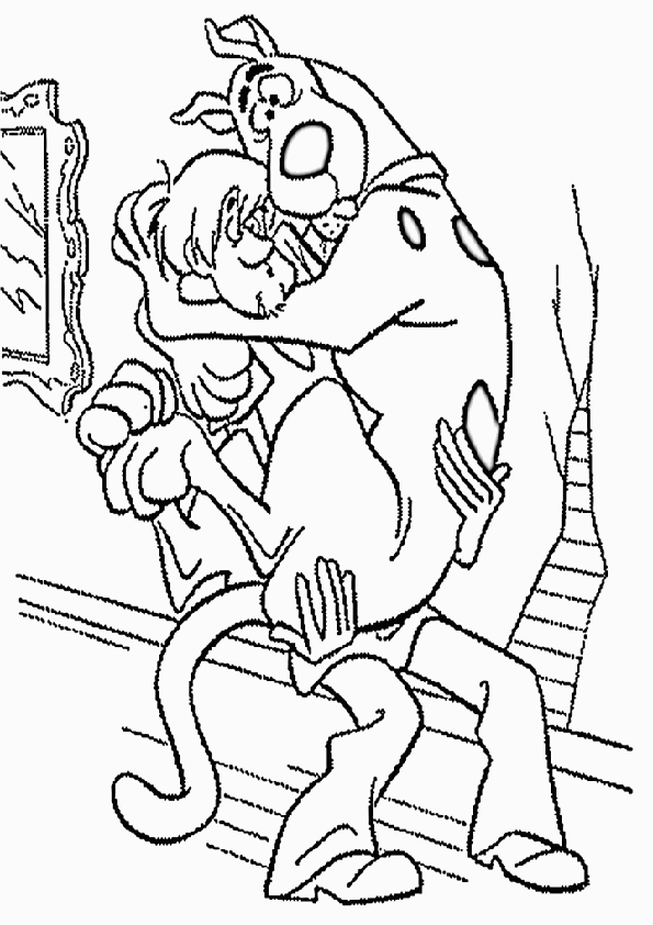 Scooby Doo Coloring Pages For Kids Printable