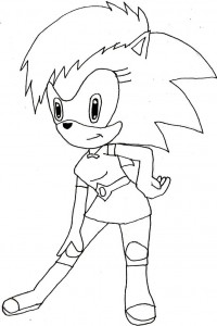 Free Printable Sonic The Hedgehog Coloring Pages For Kids