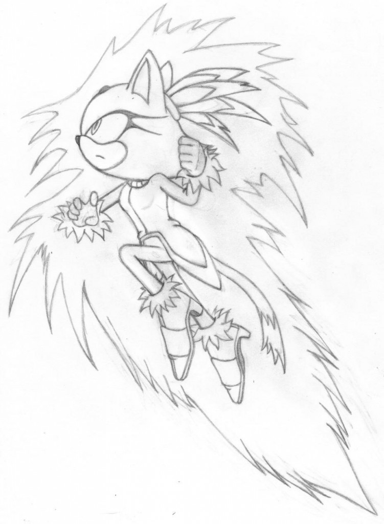 Sonic Coloring Pages For Kids Free