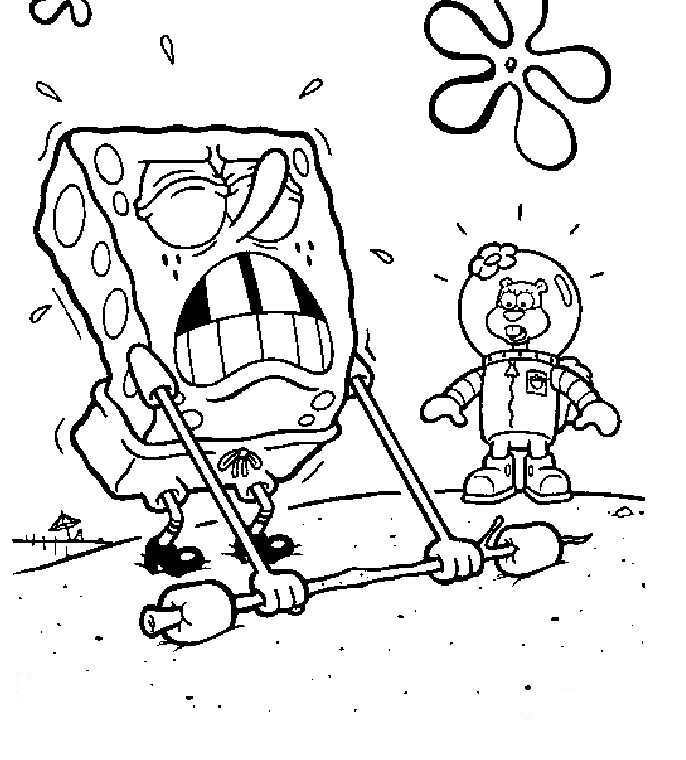 Spongebob Squarepants Coloring Pages Photos