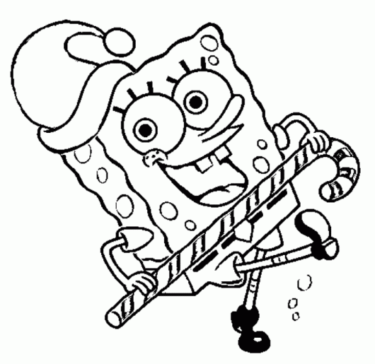 Spongebob Squarepants Printable Coloring Pages