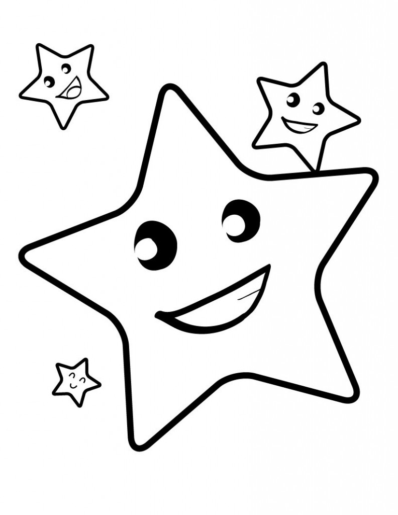 Star Coloring Pages