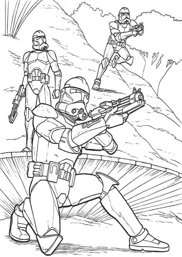 Star Wars Coloring Page