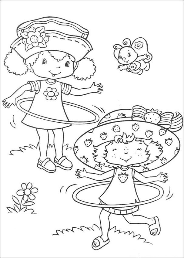 Strawberry Shortcake Color Pages