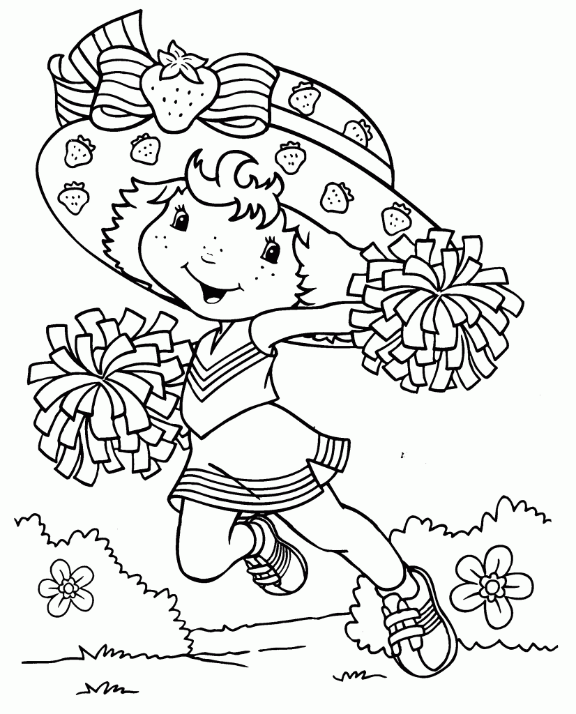 Strawberry Shortcake Coloring Pages