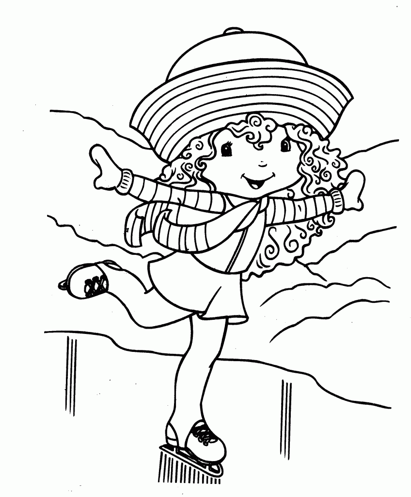 Strawberry Shortcake Coloring Pages Printable