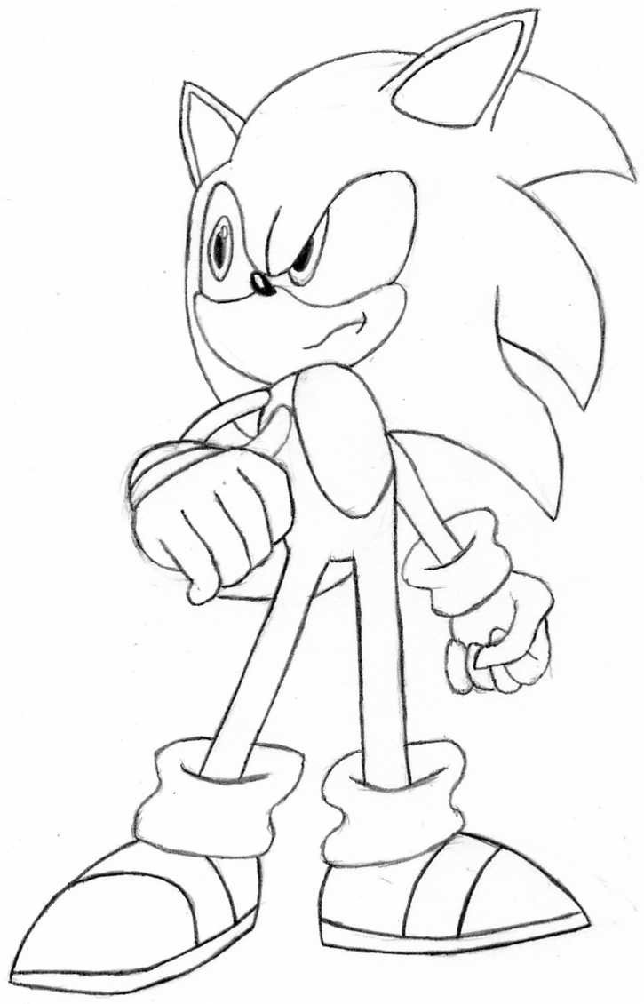 Simplicity--me: Super Sonic Coloring Pages